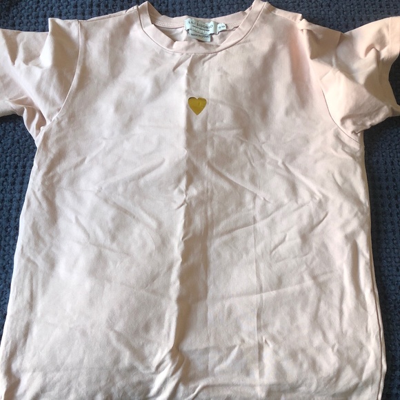lil sidonion gold heart t shirt size xs - Picture 1 of 1